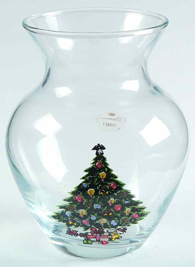 Christmas Treasure 5" Glassware Vase by Jamestown-1