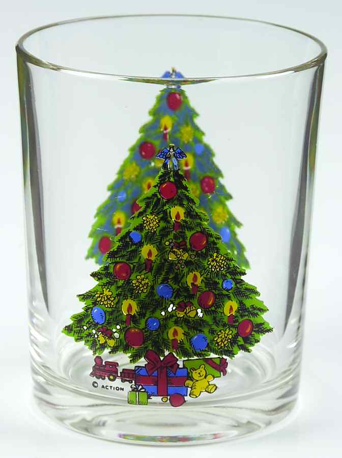 Christmas Treasure 10 Oz Glassware Old Fashioned by Jamestown-1
