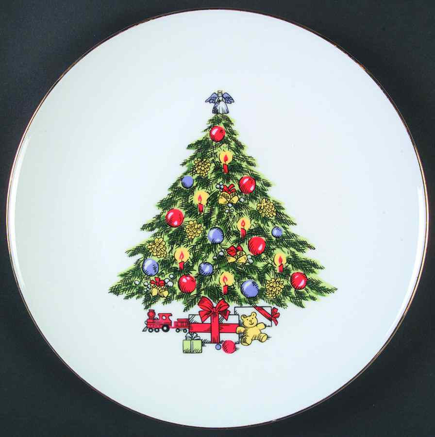 Christmas Treasure Dinner Plate by Jamestown-1