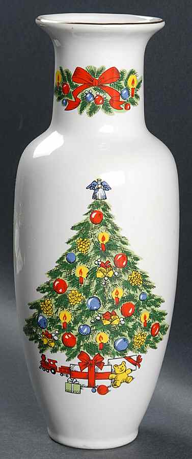Christmas Treasure 11" Vase by Jamestown-1