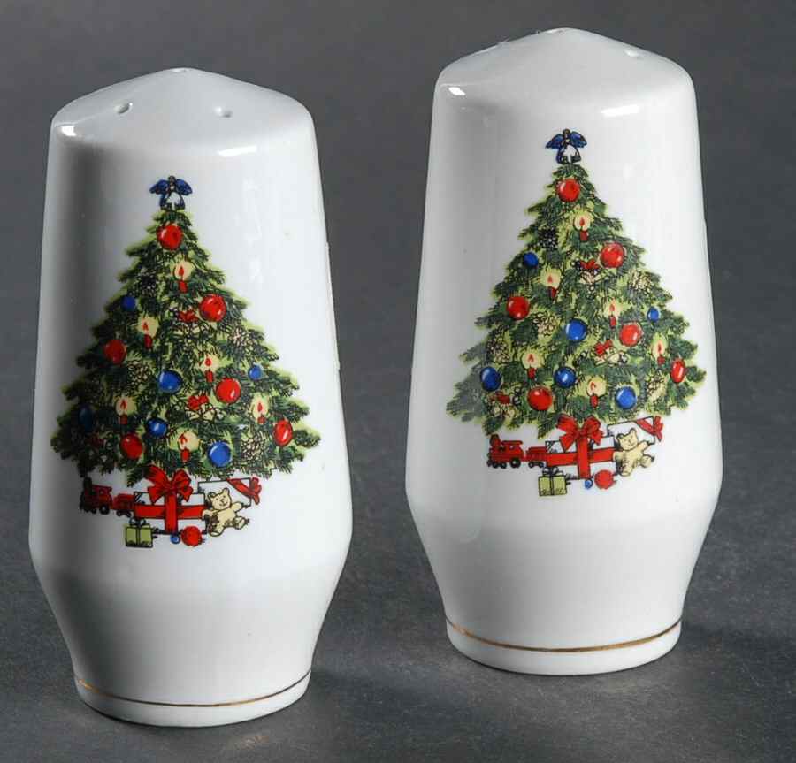 Christmas Treasure Salt & Pepper Set by Jamestown-1