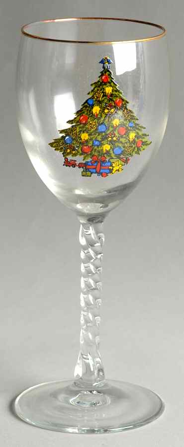 Christmas Treasure 8 Oz Glassware Wine by Jamestown-1