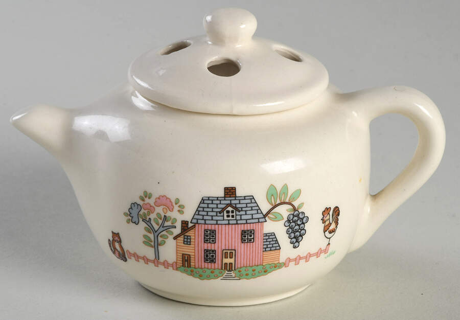Country Home Potpourri Jar & Lid by Jamestown-1