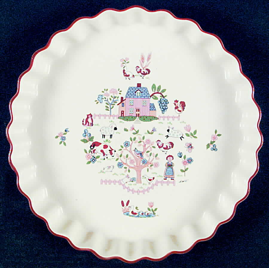 Country Home 10" Quiche by Jamestown-1