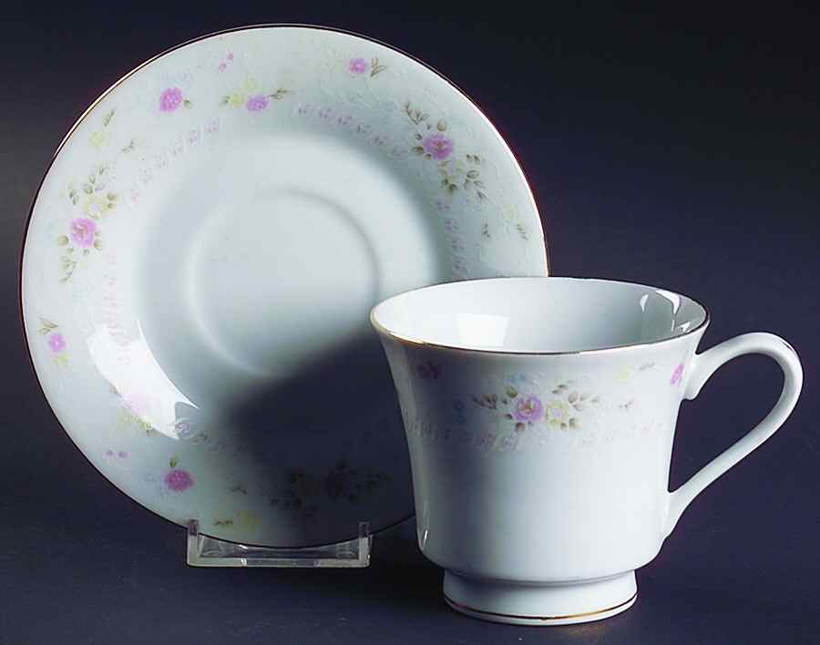 Romance Flat Cup & Saucer Set by Jamestown-1