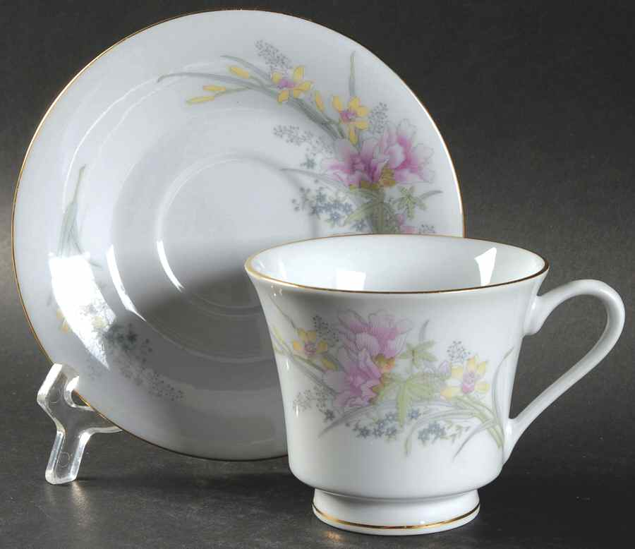 JAM2 Footed Cup & Saucer Set by Jamestown-1