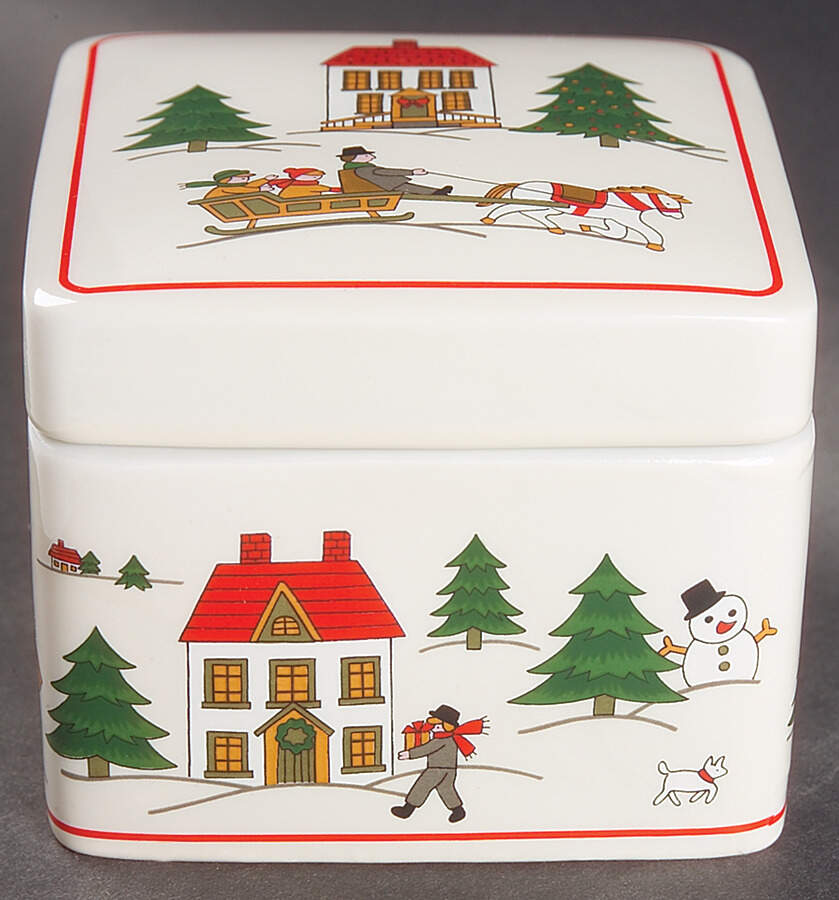 The Joy of Christmas (Smooth, Red Trim) 3" Small Household Box by Jamestown-1