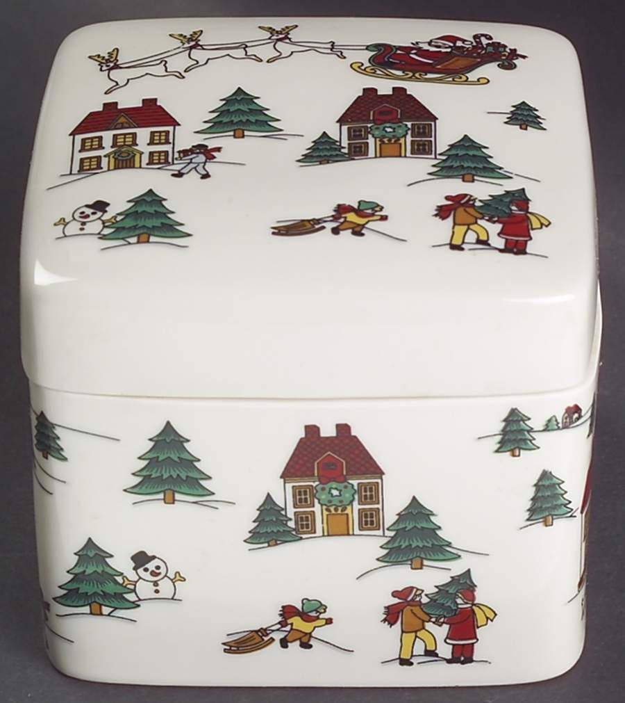 The Joy of Christmas (Smooth, Red Trim) 3" Small Household Box by Jamestown-1