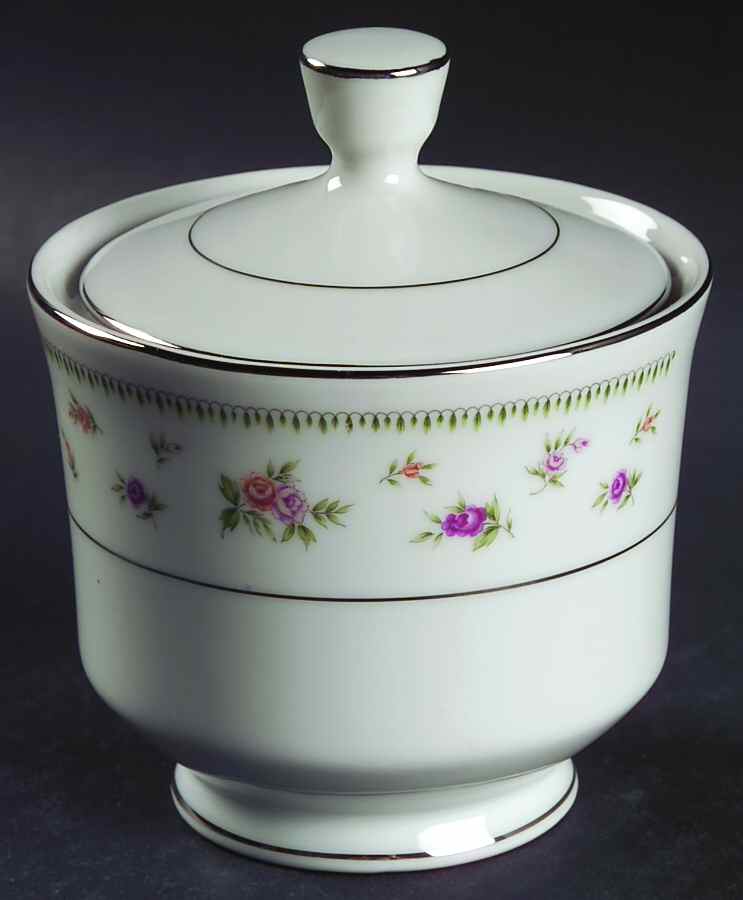 Abingdon Sugar Bowl & Lid by Japan-1