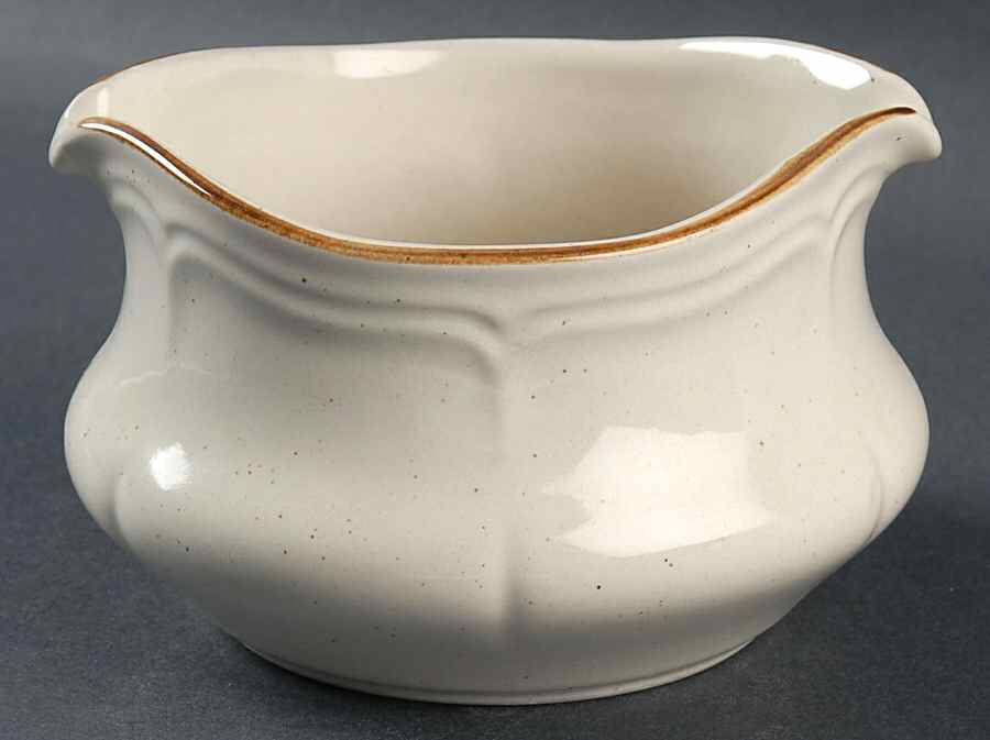 COUNTRY ALMOND Gravy Boat by Japan-1