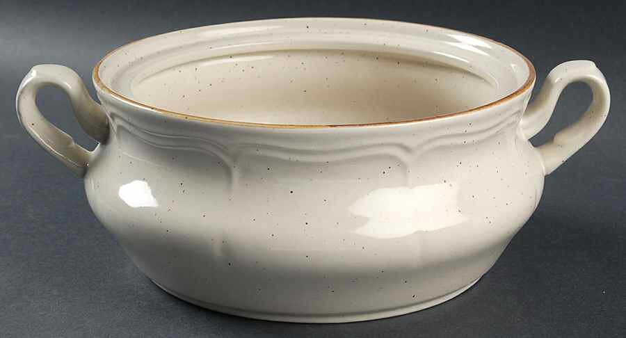 COUNTRY ALMOND Round Vegetable No Lid by Japan-1