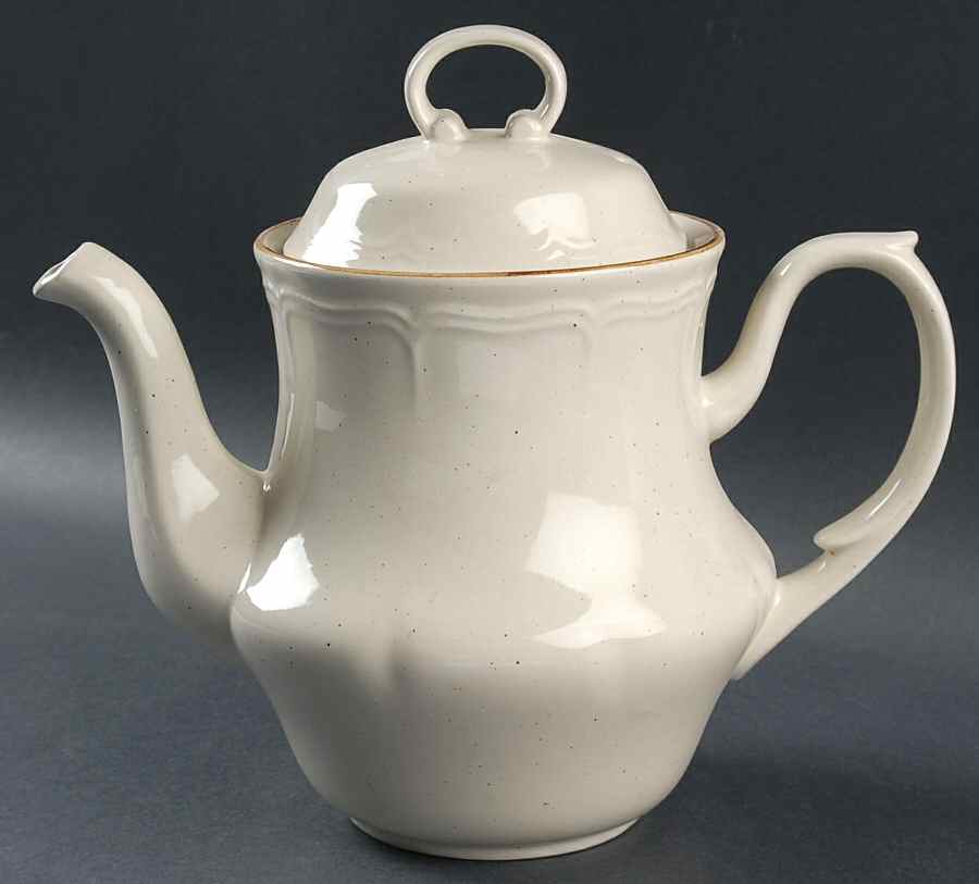 COUNTRY ALMOND Coffee Pot & Lid by Japan-1