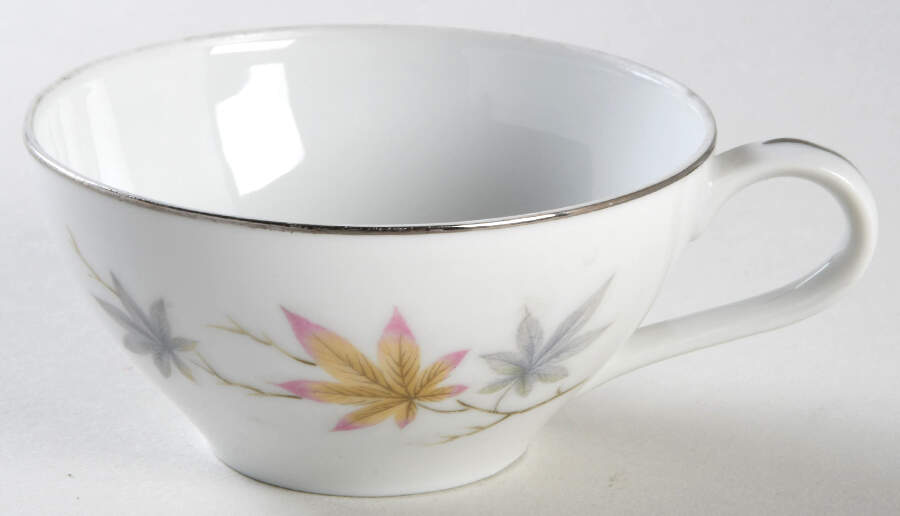 Autumn Leaf Flat Cup by Japan-1