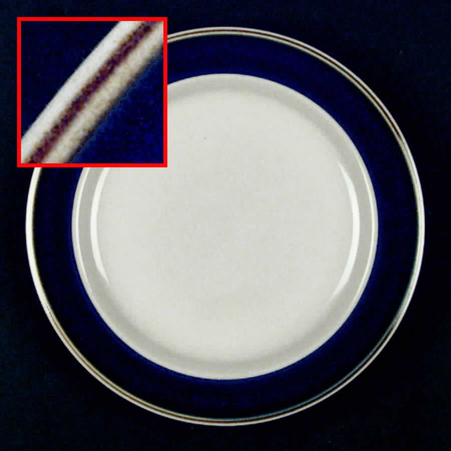 Bandolero Blue Salad Plate by Japan-1
