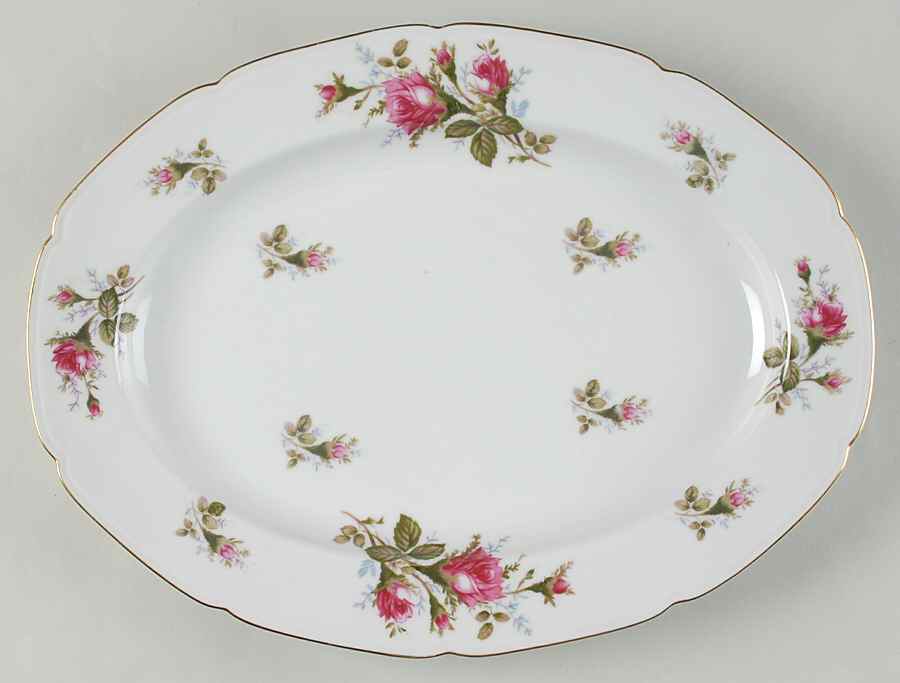 Bella Rose 14" Oval Serving Platter by ACI-1