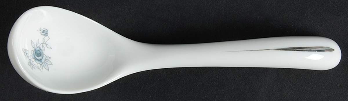 Blue Dawn (Platinum Trim) Gravy Ladle Solid Piece by Japan-1