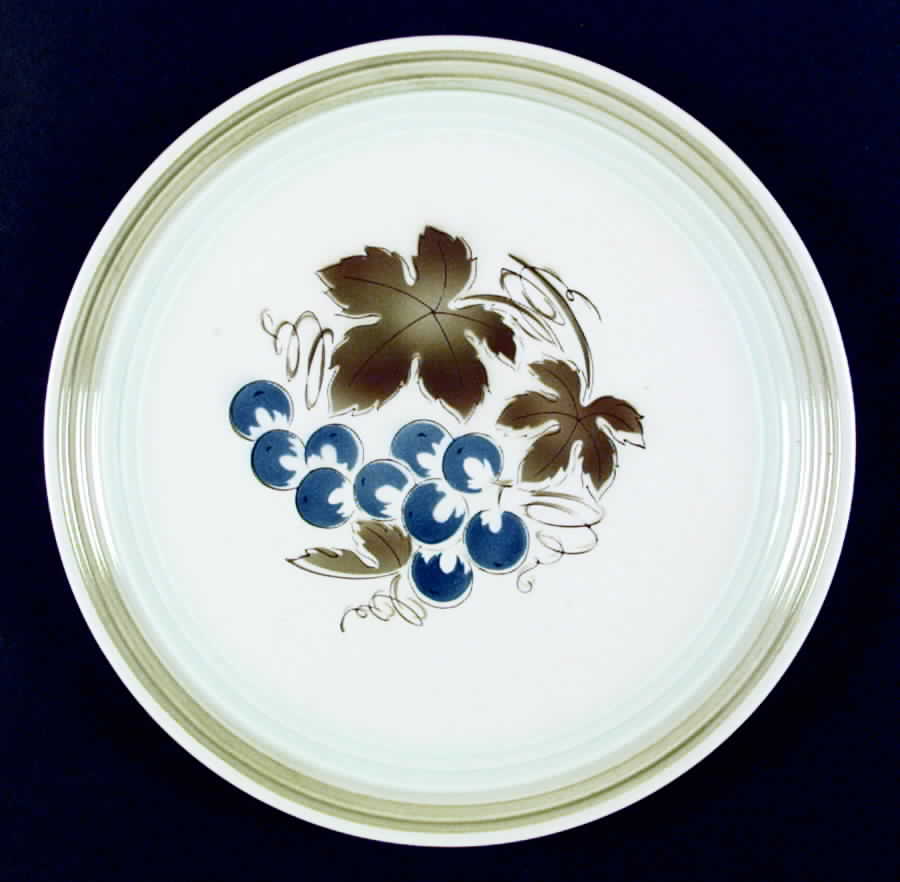 Blue Grapes Dinner Plate by Sears-1
