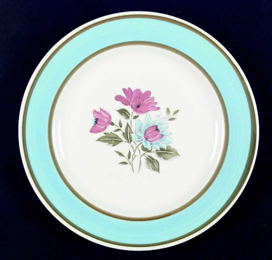 Blue Lagoon Dinner Plate by Japan-1