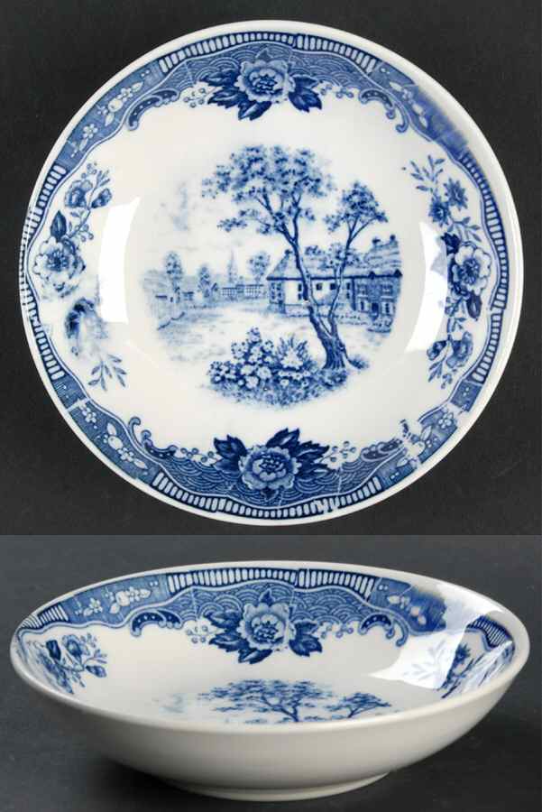 Blue Normandy Fruit/Dessert (Sauce) Bowl by Japan-1