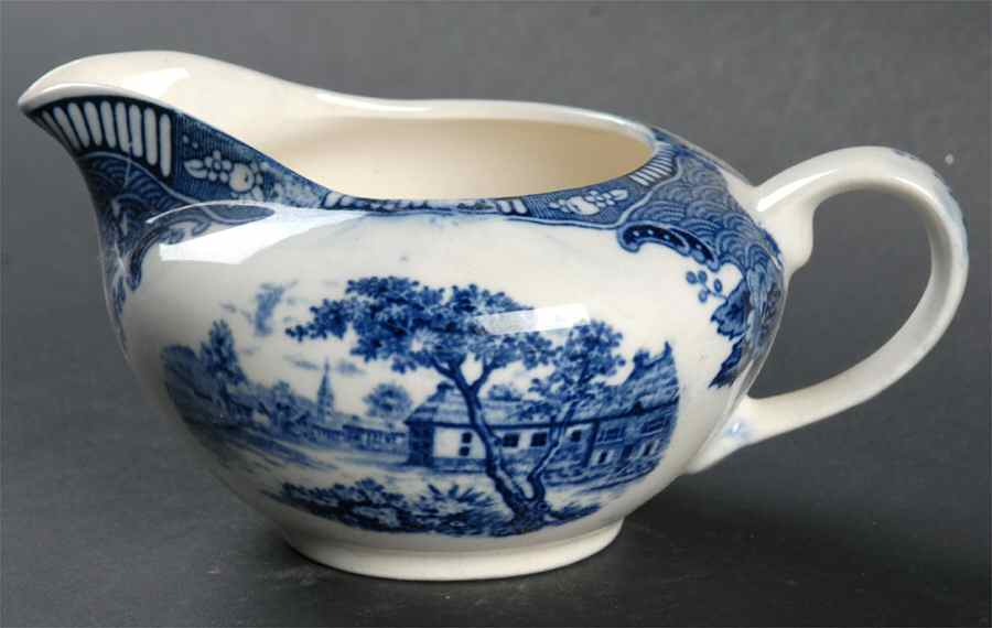 Blue Normandy Creamer by Japan-1