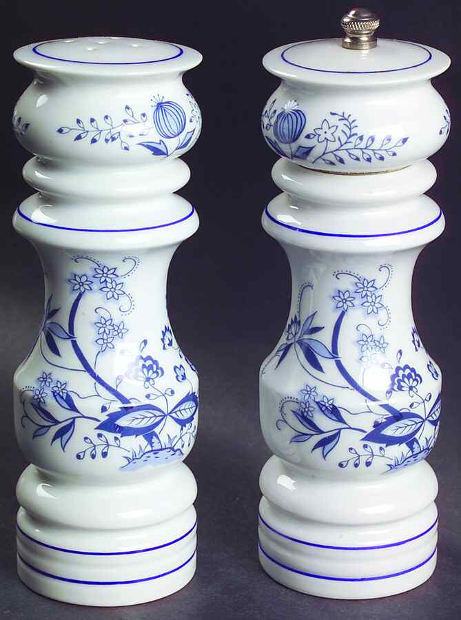 Blue Onion Salt Mill & Pepper Mill Set by Arnart-1