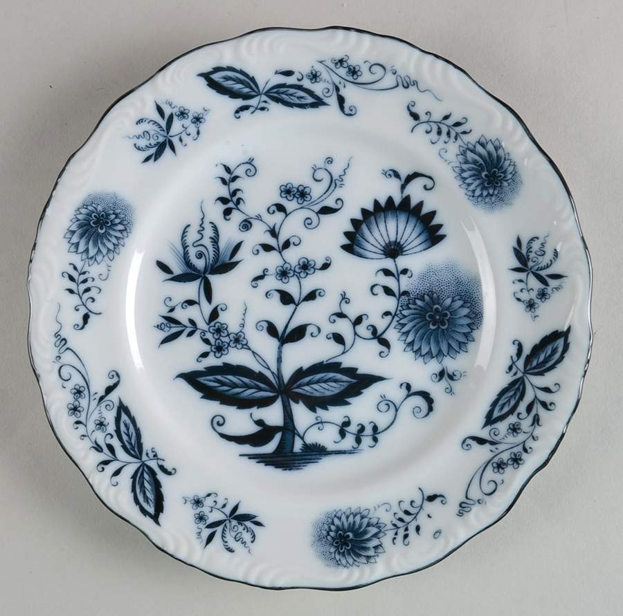Blue Onion Salad Plate by Arnart-1