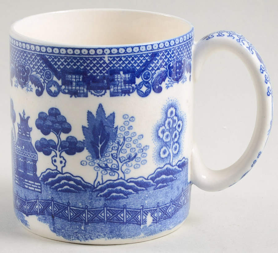 Blue Willow (No Gold, "Japan" Only) Mug by Japan-1