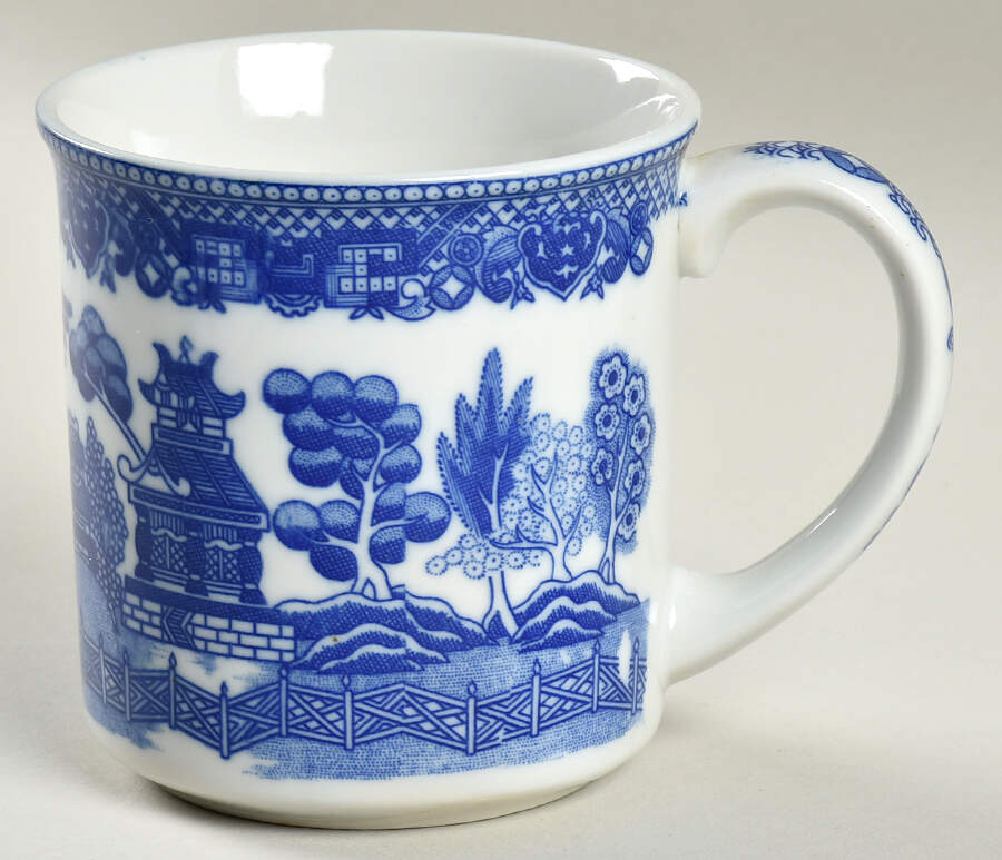 Blue Willow (No Gold, "Japan" Only) Mug by Japan-1