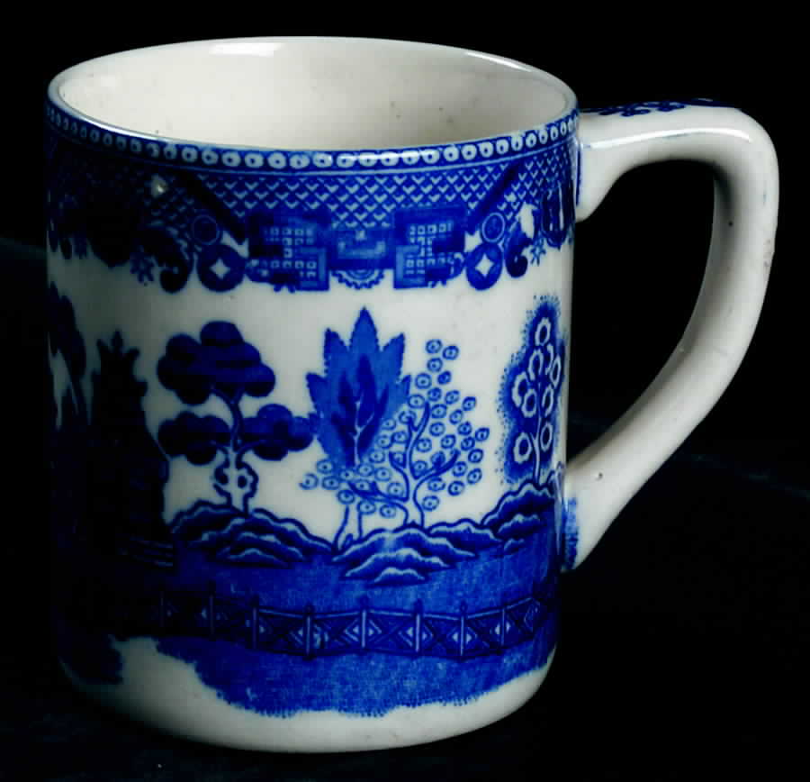 Blue Willow (No Gold, "Japan" Only) Mug by Japan-1