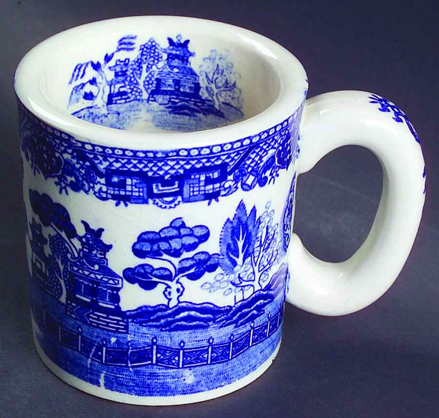 Blue Willow (No Gold, "Japan" Only) Mug by Japan-1