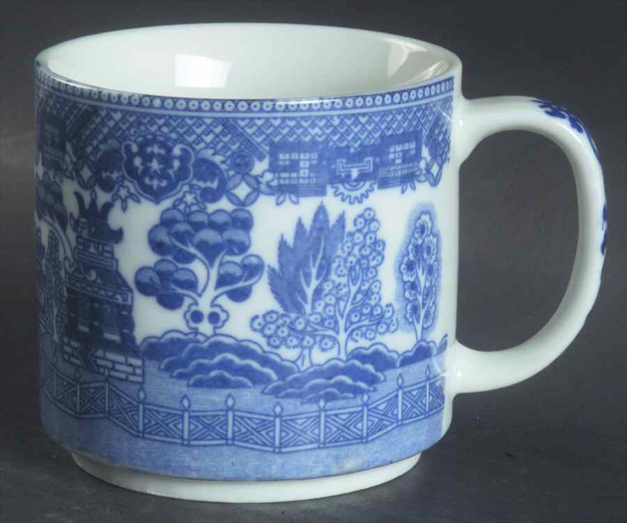 Blue Willow (No Gold, "Japan" Only) Mug by Japan-1