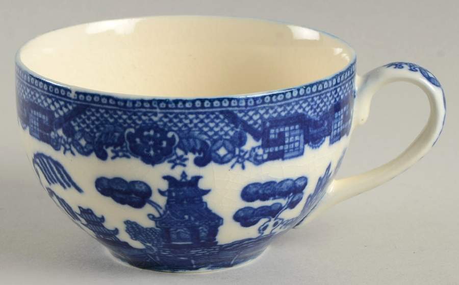 Blue Willow (No Gold, "Japan" Only) Snack Cup by Japan-1