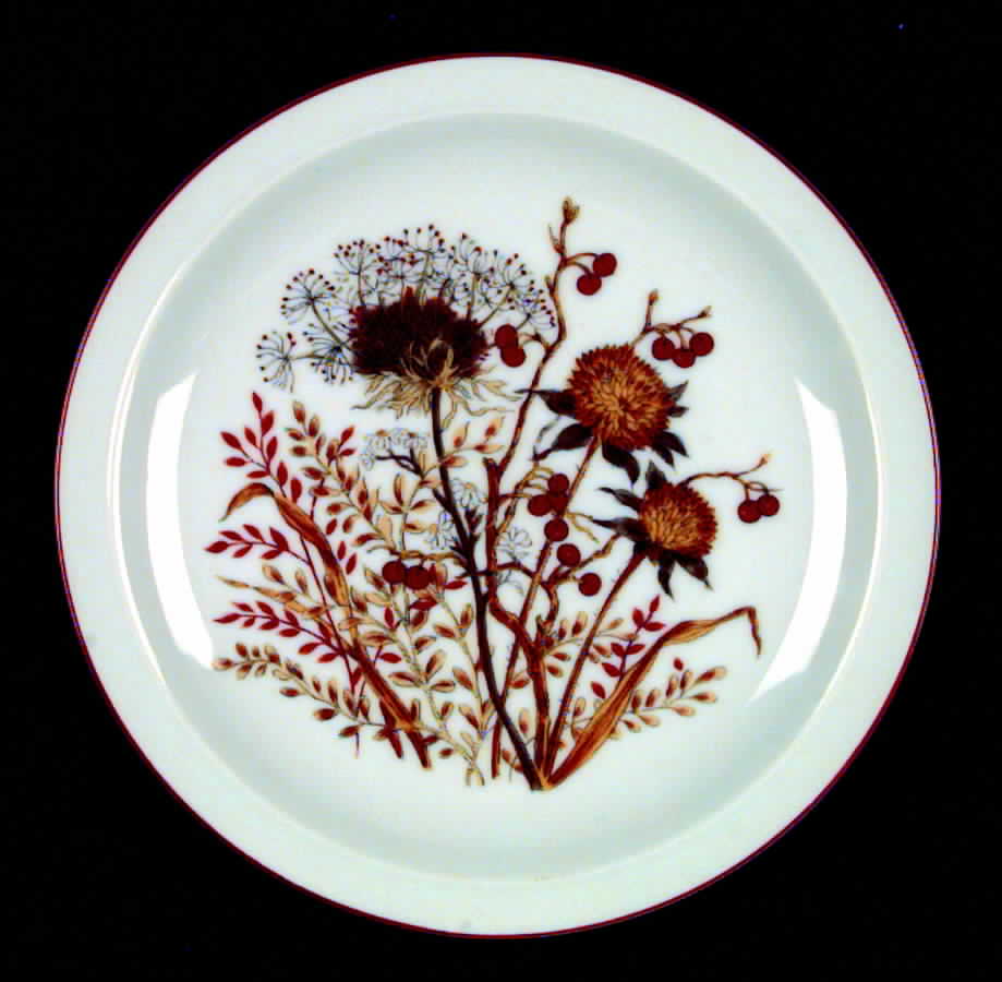 Bramble (Fanci Floral Collect) Salad Plate by Japan-1