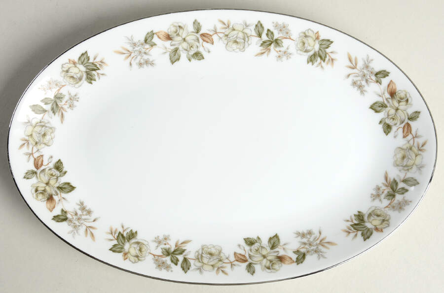 Brook Mere 10" Oval Serving Platter by Japan-1