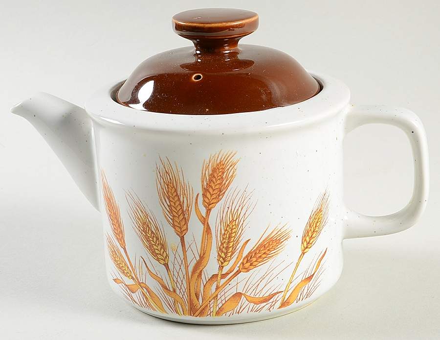 Buck Wheat Teapot & Lid by Japan-1