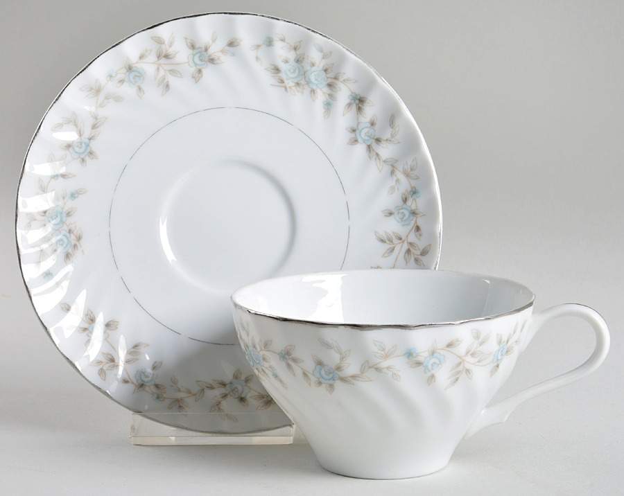 Camelot Flat Cup & Saucer Set by Japan-1