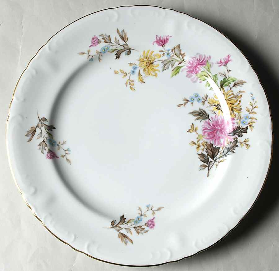 Chrysanthemum 12" Chop Plate (Round Platter) by Japan-1