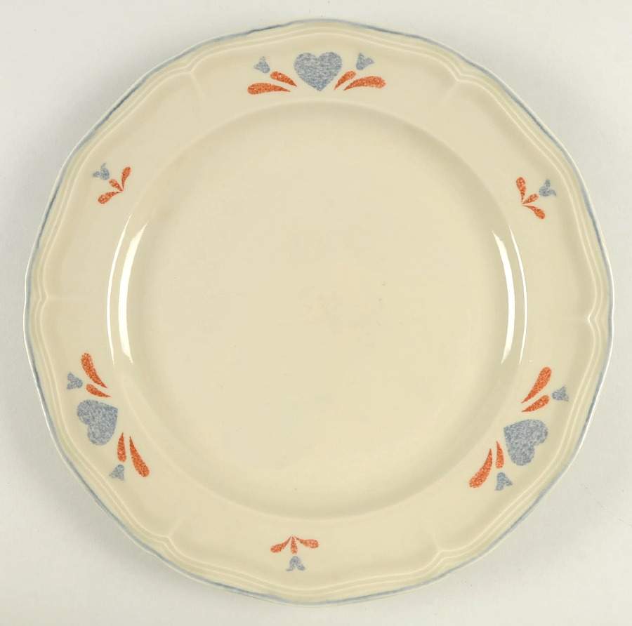 Country Heart 12" Chop Plate (Round Platter) by Japan-1