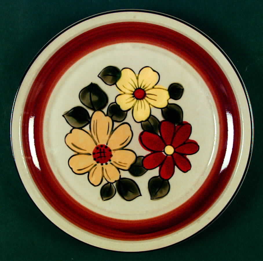 Daisy Vale Tan Dinner Plate by JCPenney-1