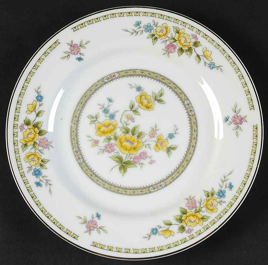 Dover Gardens Salad Plate by Sears-1