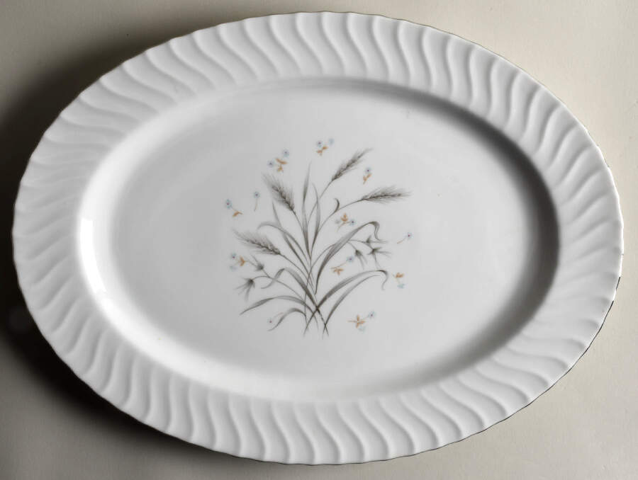 Dunes 16" Oval Serving Platter by Japan-1