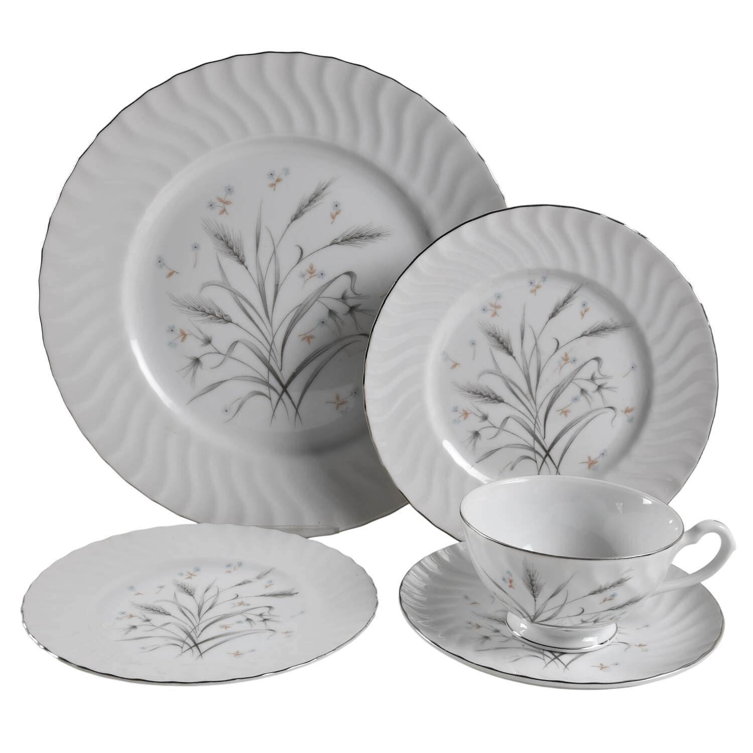 Dunes 5 Piece Place Setting by Japan-1