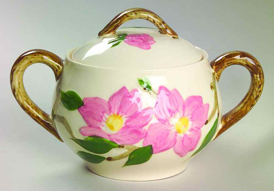 El Rancho Sugar Bowl & Lid by Japan-1