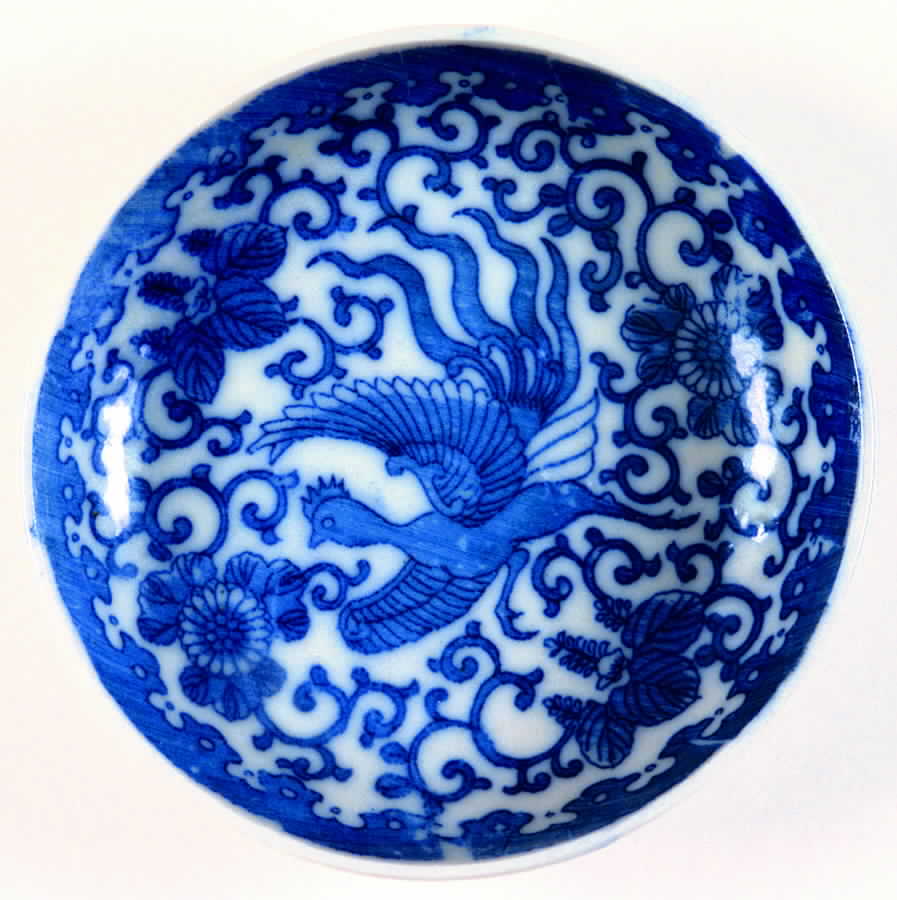 Flying Turkey Butter Pat by Japan-1