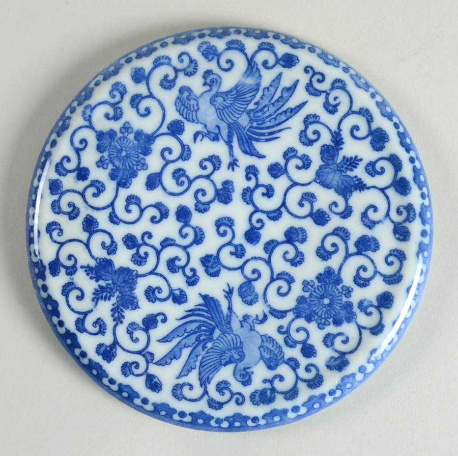 Flying Turkey Tea Tile by Japan-1