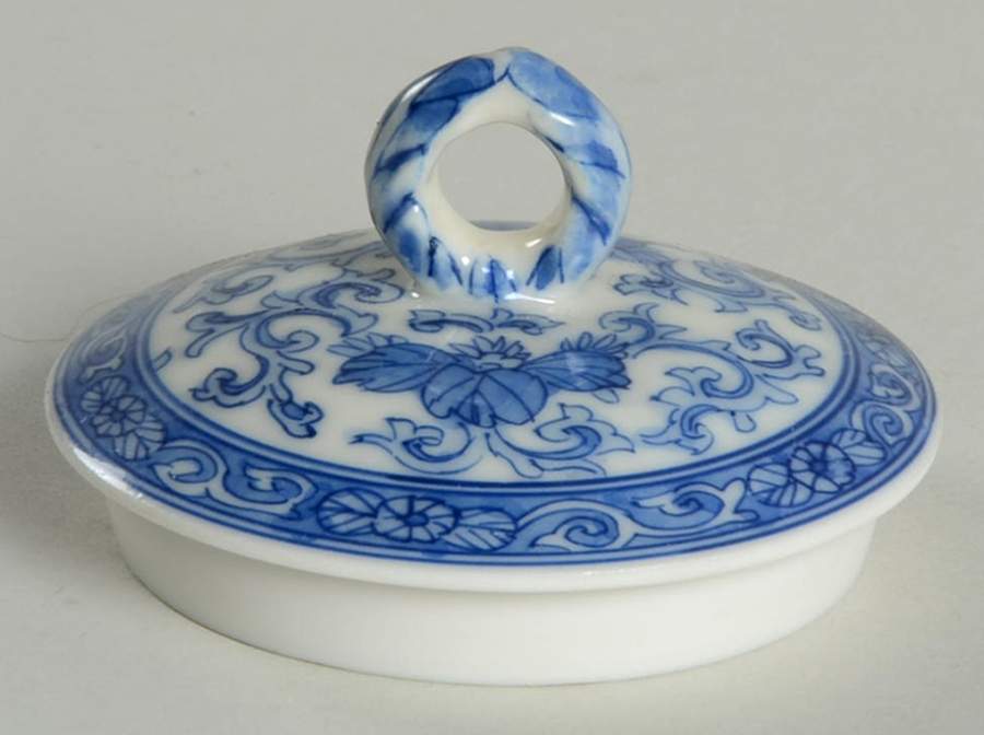 Flying Turkey Lid for Sugar Bowl by Japan-1