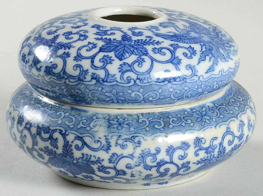 Flying Turkey Hair Receiver & Lid by Japan-1