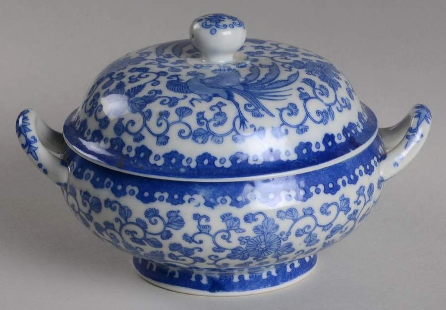 Flying Turkey #1 Rice Tureen by Japan-1