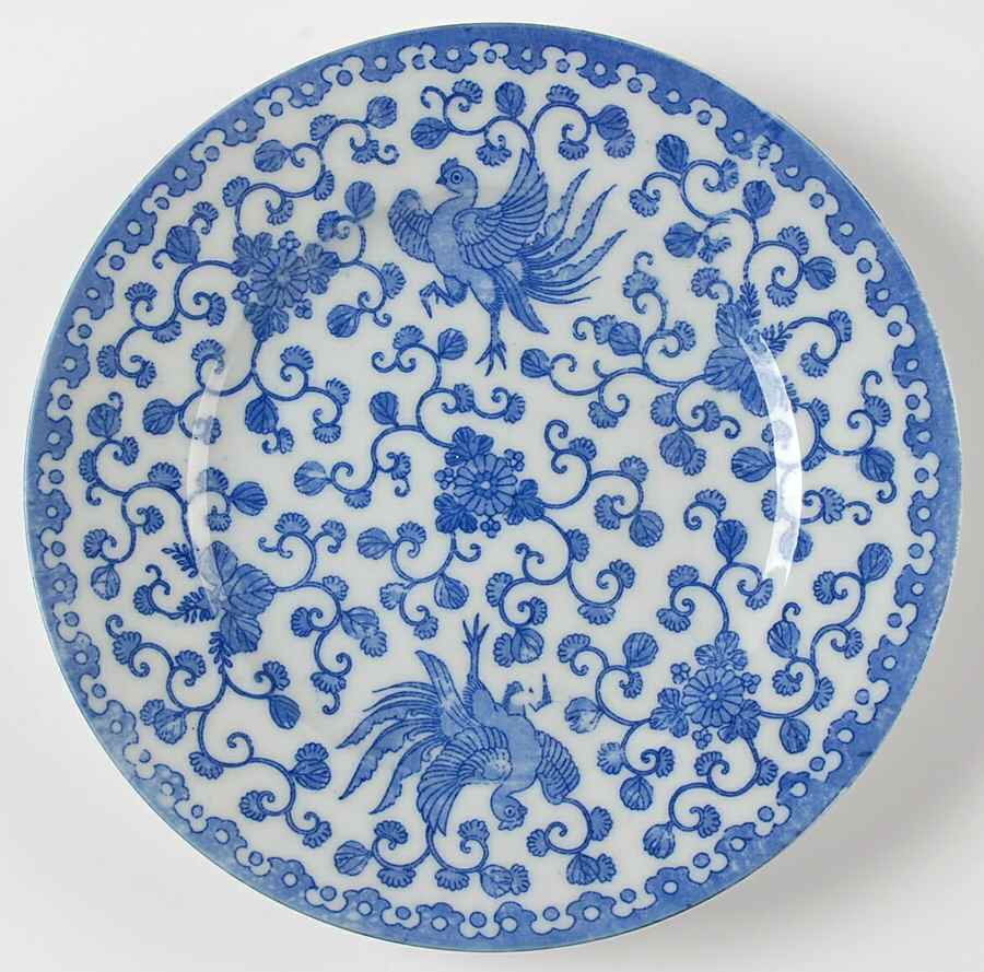 Flying Turkey Luncheon Plate by Japan-1