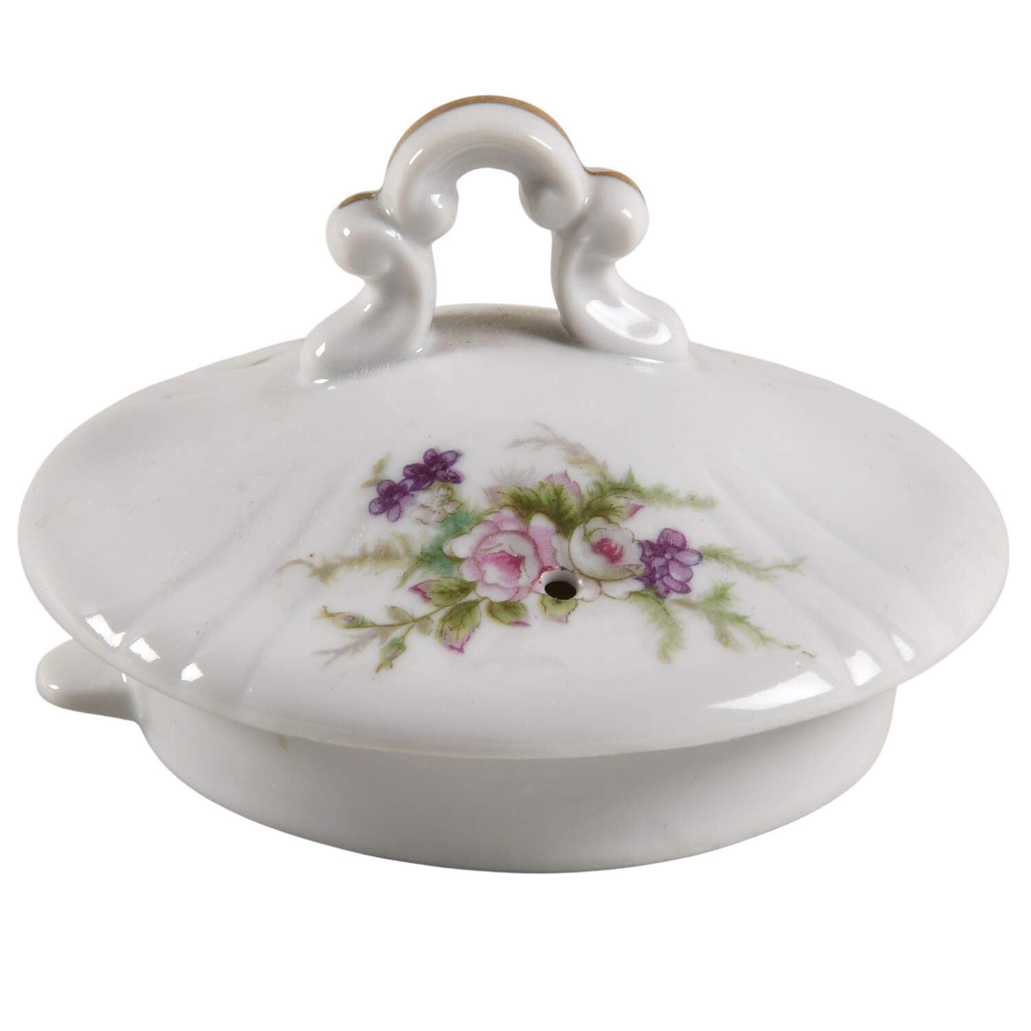 Forget Me Not Pink (#18002R) Lid for Coffee Pot by Japan-1